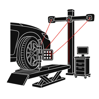 Four-wheel alignment equipment